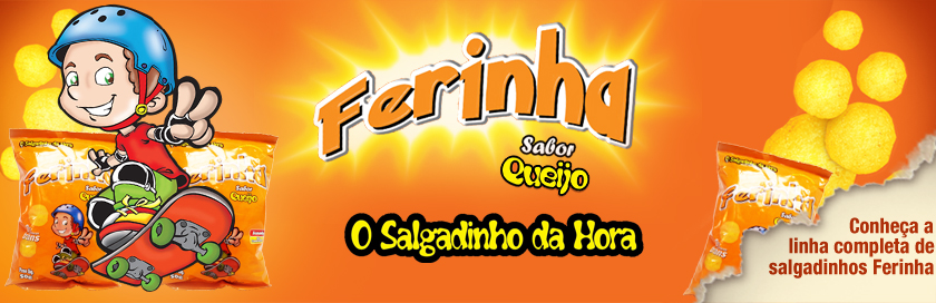 Banner Salgadinho Ferinha